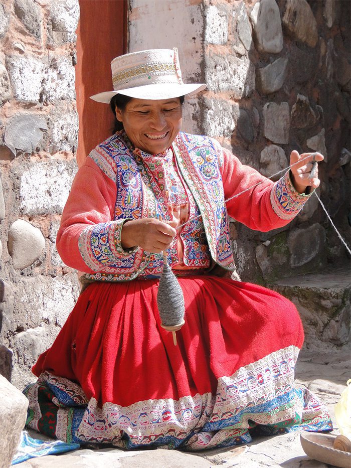sibayo-mediano textil de Arequipa