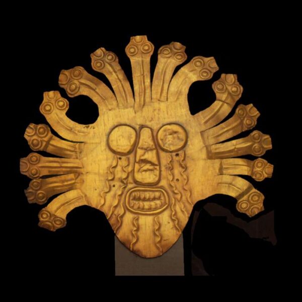Mascara de oro Nazca