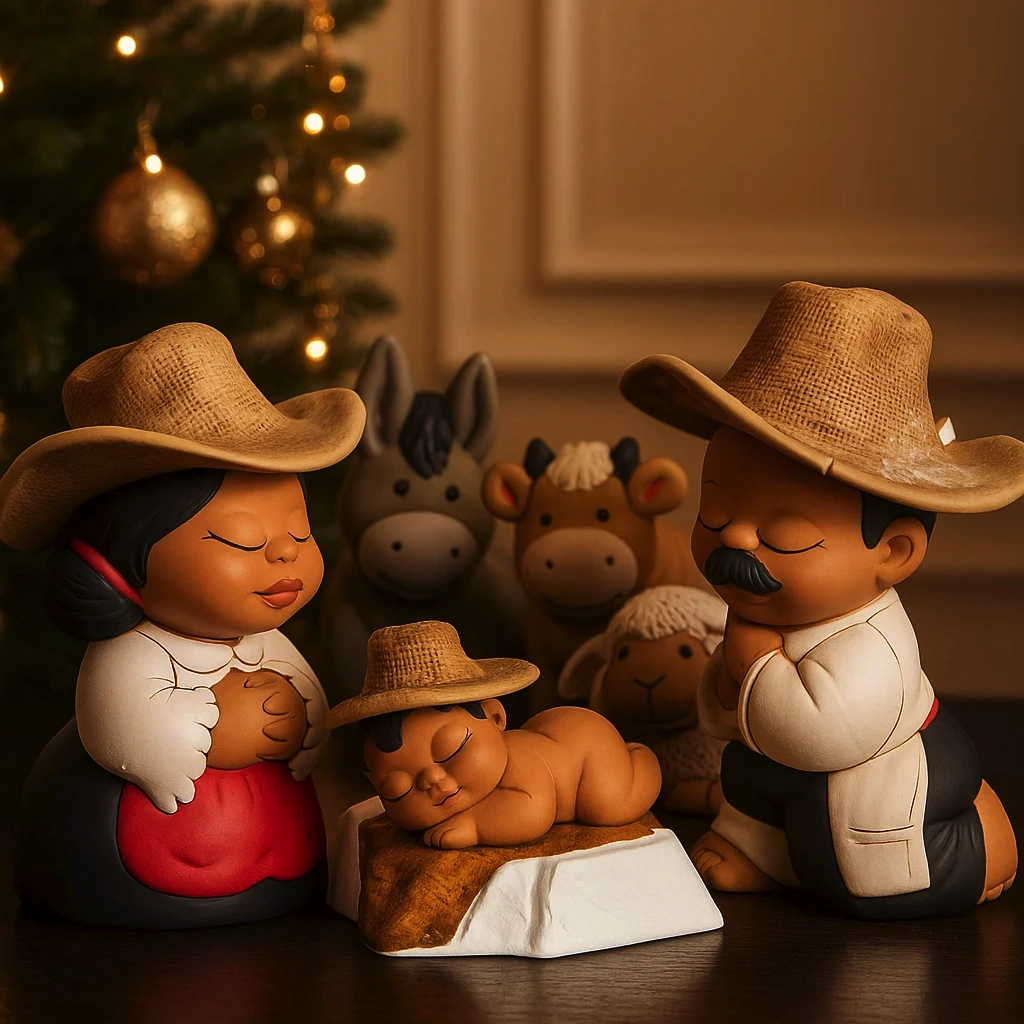 nacimiento sharacato Artesania peruana