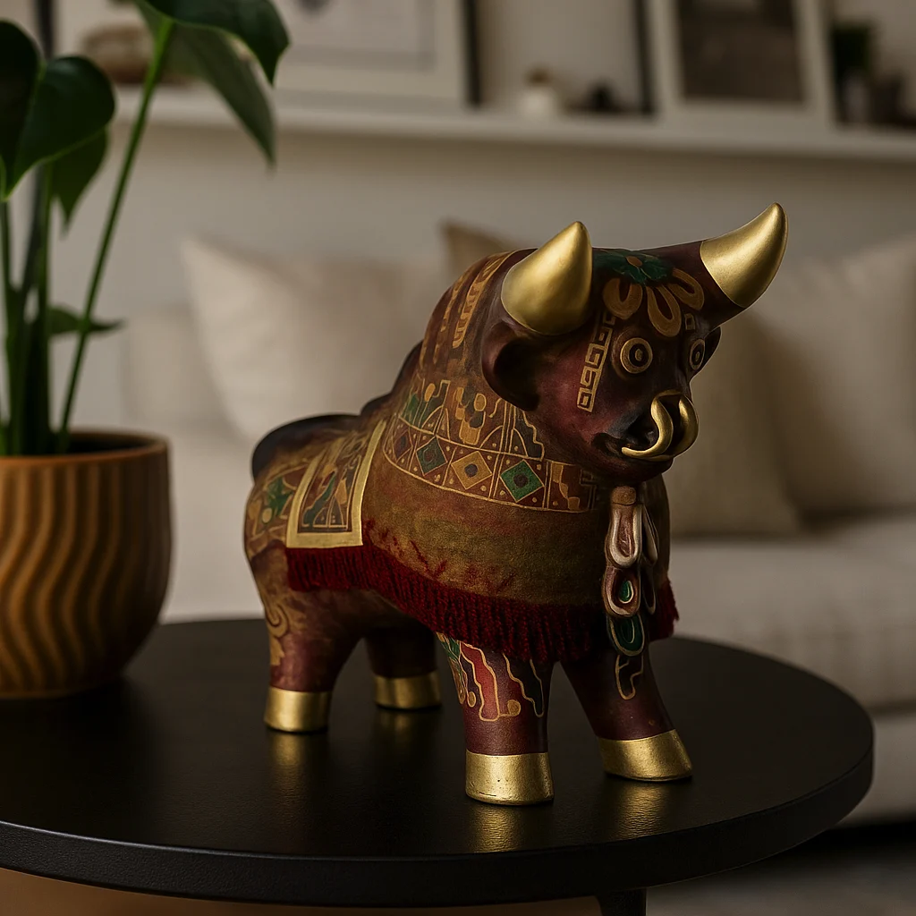 torito de Pukara Artesania peruana